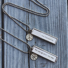 Load image into Gallery viewer, Lyric Charm Necklace