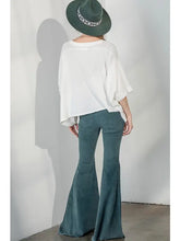 Load image into Gallery viewer, Cowgirl Corduroy Flare Pants