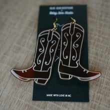 Load image into Gallery viewer, Those Boots Dangle Earrings