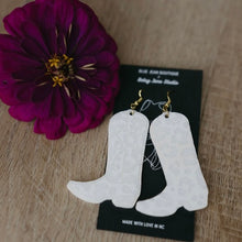 Load image into Gallery viewer, Those Boots Dangle Earrings