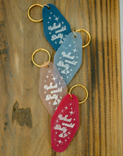 Load image into Gallery viewer, WWDD Retro Motel Keychain