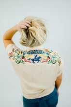 Load image into Gallery viewer, Rodeo Blossom Snap Top