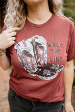 Load image into Gallery viewer, Walk the Line Tee