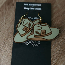 Load image into Gallery viewer, Dirty Looks Hat Earrings