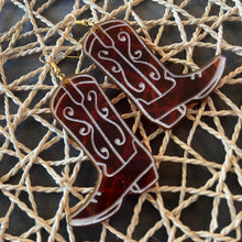 Load image into Gallery viewer, Those Boots Dangle Earrings