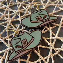 Load image into Gallery viewer, Dirty Looks Hat Earrings