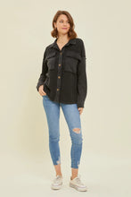 Load image into Gallery viewer, Terry Flannel Shacket