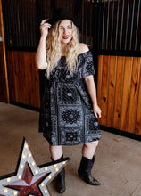 Load image into Gallery viewer, Bandana Paisley Dress