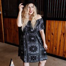 Load image into Gallery viewer, Bandana Paisley Dress