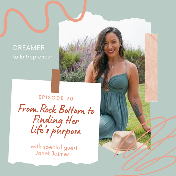 FROM ROCK BOTTOM TO FINDING HER LIFE’S PURPOSE – with Solopreneur & Life Coach, Janet James