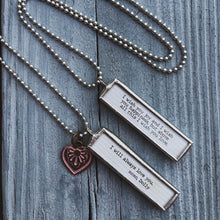 Load image into Gallery viewer, Lyric Charm Necklace

