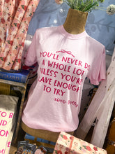 Load image into Gallery viewer, Dollyism Brave Enough Tee
