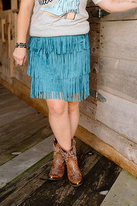 Lainey Fringe Skirt