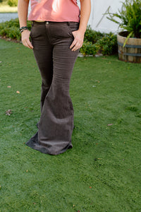 Cowgirl Corduroy Flare Pants