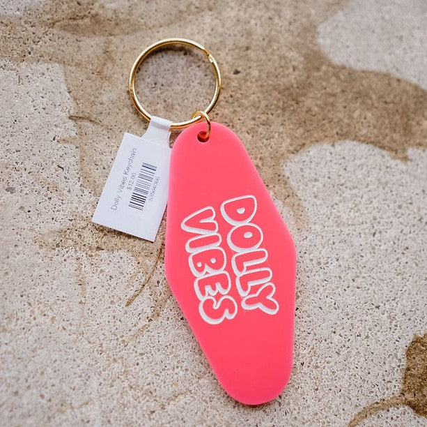 Dolly Vibes Keychain