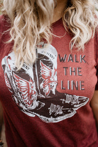 Walk the Line Tee