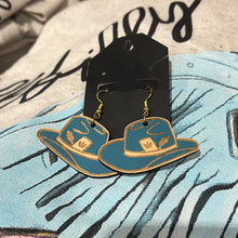 Load image into Gallery viewer, Dirty Looks Hat Earrings
