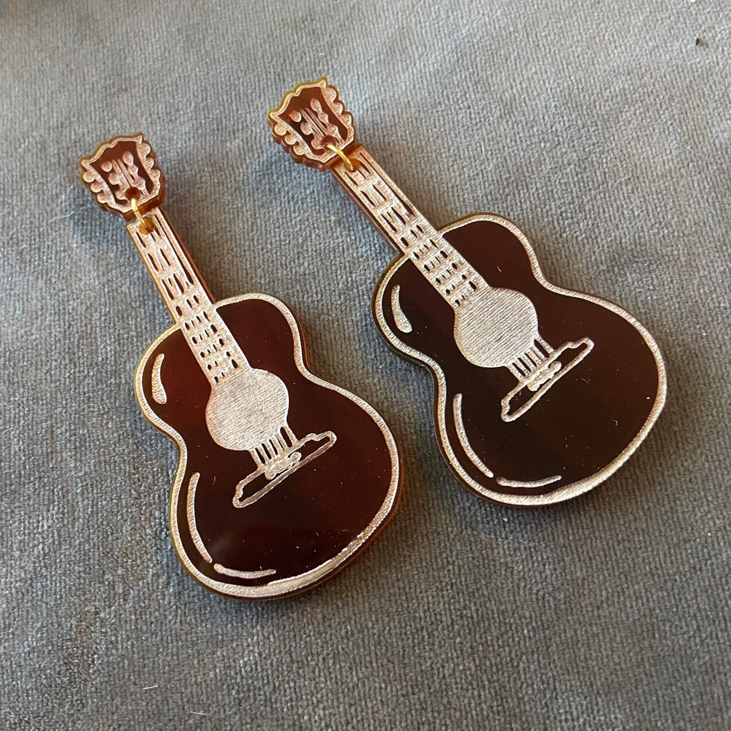 WWDD Guitar Earrings