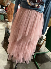 Load image into Gallery viewer, Rhinestone Cowgirl Tulle Skirt
