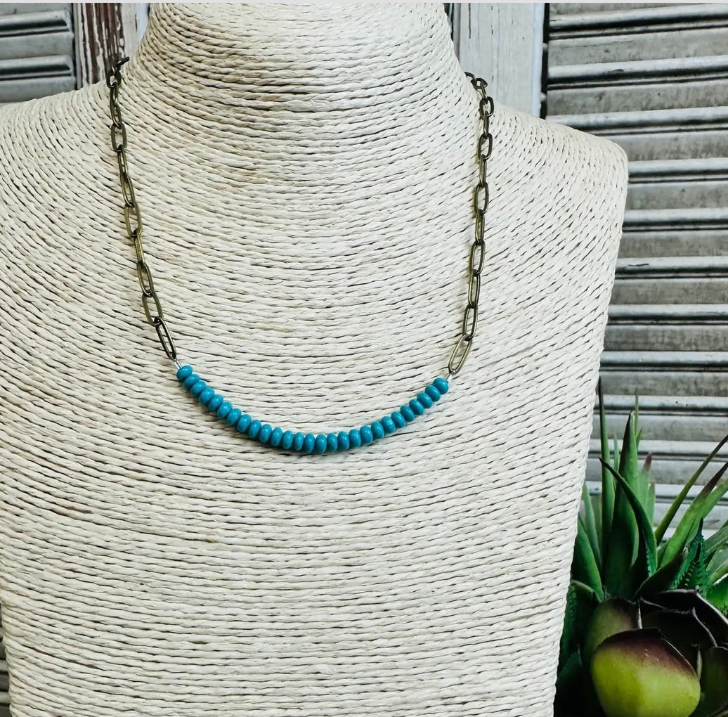 Touch of Turquoise Necklace