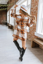 Load image into Gallery viewer, Tilly Plaid Ruffled Sleeve Shirt

