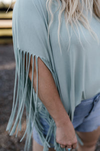 Showstopper Fringe Poncho