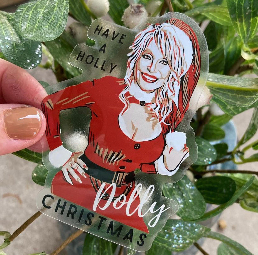 Holly Dolly Sticker