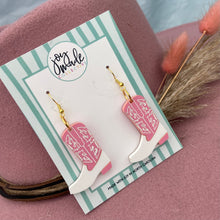 Load image into Gallery viewer, Dixie boot earrings
