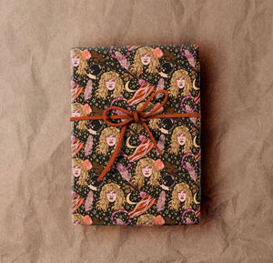 Stevie Nicks Wrapping Paper Sheet