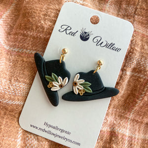 Floral Hat Dangle