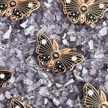 Load image into Gallery viewer, Moth of the Moon Enamel Pin
