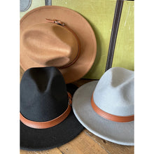 Load image into Gallery viewer, Belted Fedora Hat
