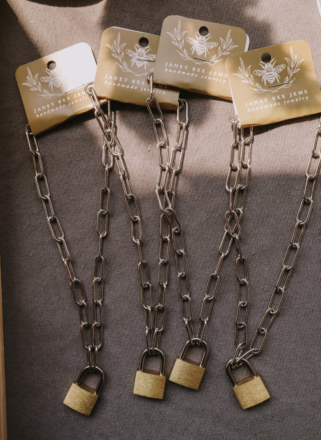 Chain Lock Necklace