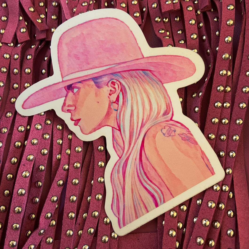 Lady Gaga Sticker